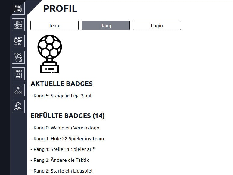 Anpfiff Onlinespiel Badges